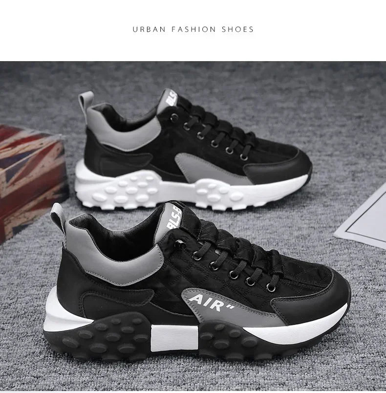 Men Shoes Platform Male Sneakers 2025 New Vulcanized Shoes for Men Casual Running Shoes Large Size 45 46 Hot Sapatos Masculinos