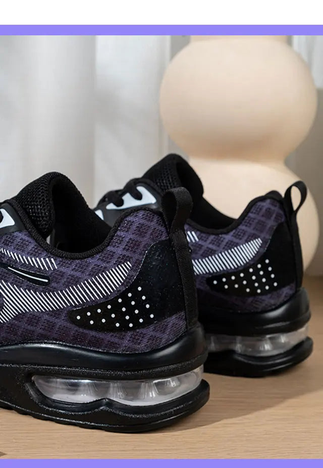Women Casual Shoes Fashion Sports Shoes Comfortable Breathable Light Air Cushion Anti Slip Wear-Resistant Women Running Footwear
